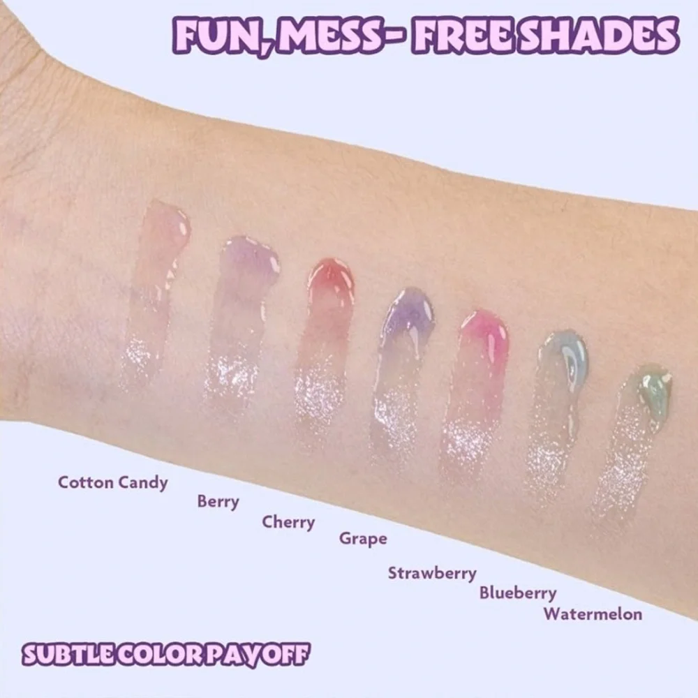 Vegan Disney Frozen- 7-Piece Plant Based Lip Gloss Party Favors Set Girls NEW